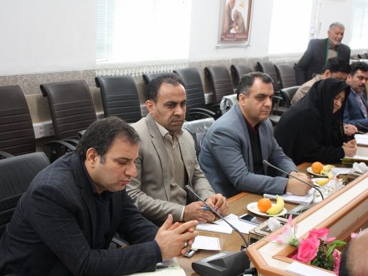 جلسه شورای منطقهای آموزش و پرورش شهرستان اردکان