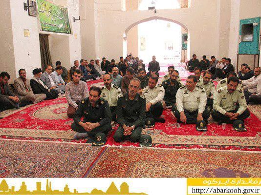 برگزاری مراسم بزرگداشت شهدای هفتم تیر در ابرکوه